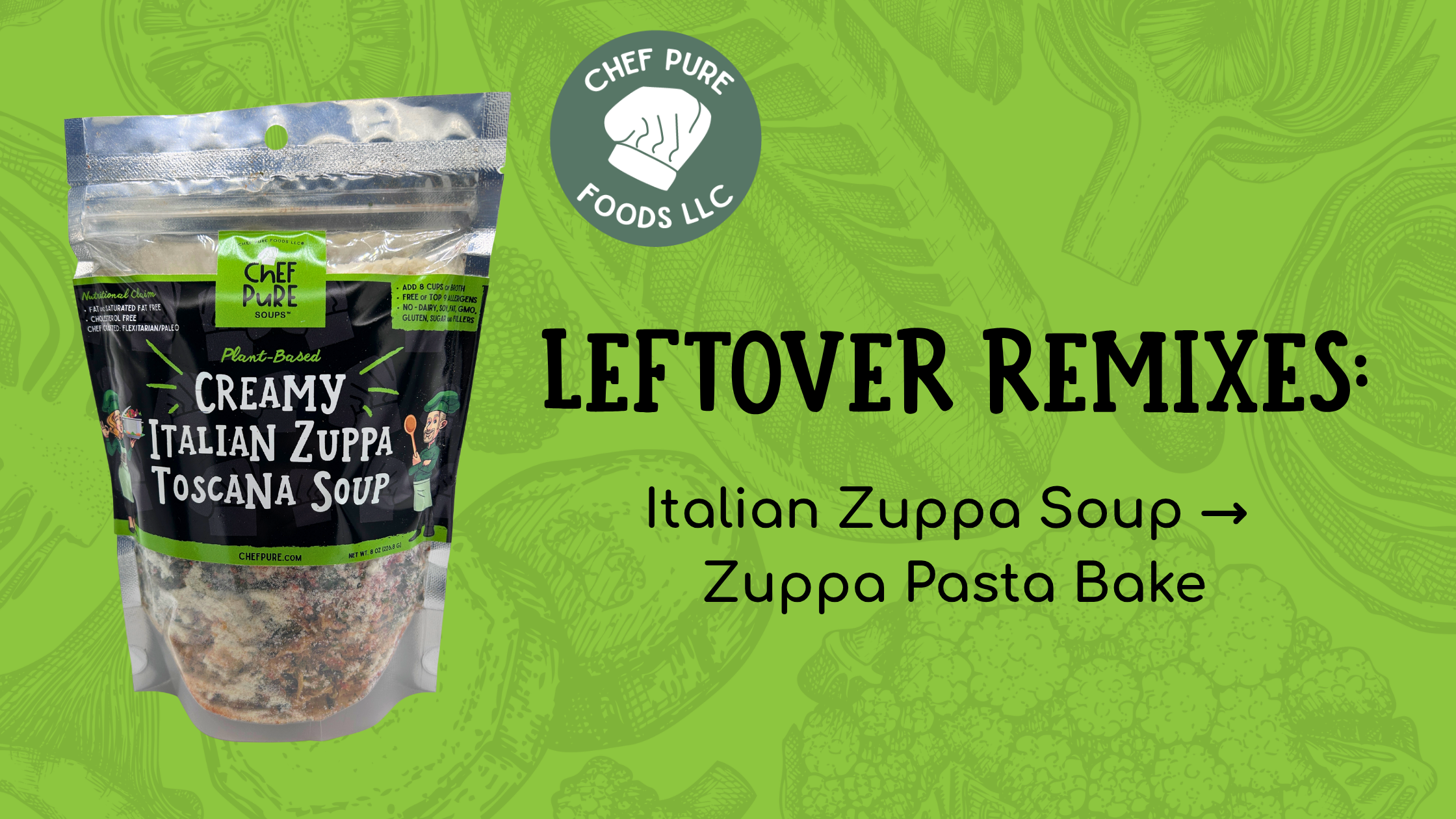 Leftover Italian Zuppa Soup → Zuppa Pasta Bake