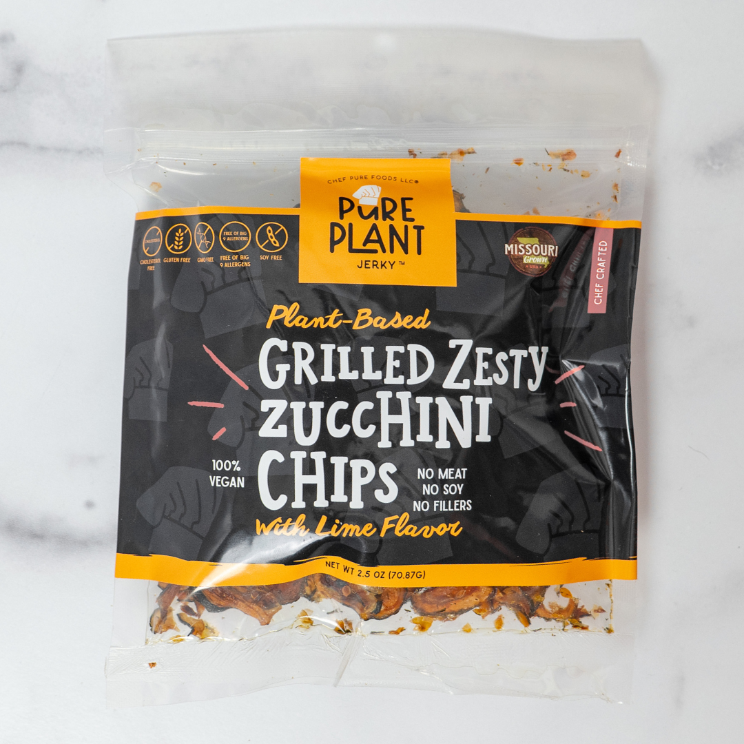 Grilled Zesty Zucchini Chips